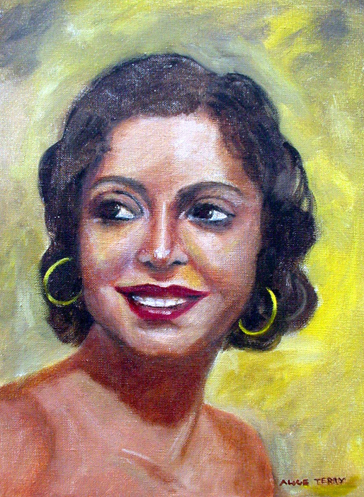 7. Rosita Garcia Painting by Alice Terry, image courtesy of Rick Spector