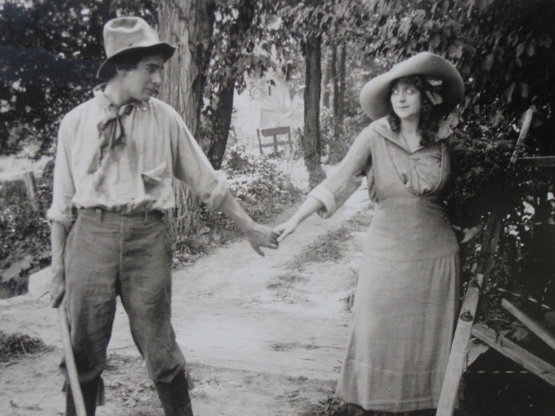 in The Moonshine and the Maid, 1914