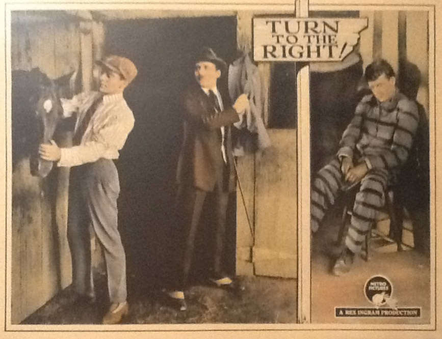 18 Turn to the Right lobby card. Courtesy of Bill Grantham